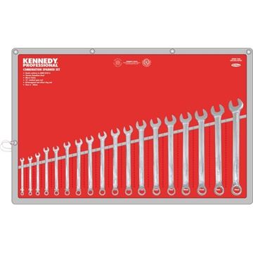 Sada očkoplochých klíču 13-dílná palcová 1/4"-1" Kennedy