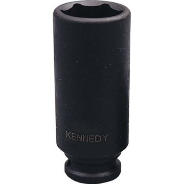 1/2" Průmyslová hlavice 32mm prodloužená DIN 3129 6-hranná CrMo Kennedy