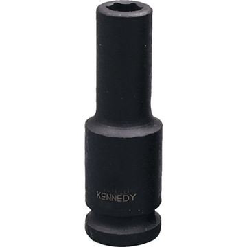 1/2" Průmyslová hlavice 10mm prodloužená DIN 3129 6-hranná CrMo Kennedy