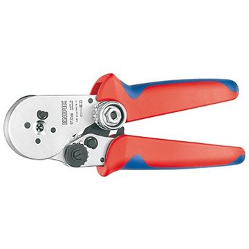 Kleště lisovací čtyřtrnové Knipex pro soustružené kontakty 180 mm