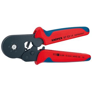 Knipex Kleště samonastavitelné pro kabelové koncovky 180 mm