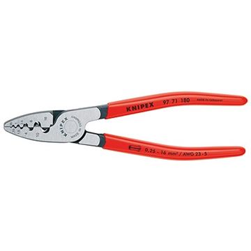 Kleště na kabelové koncovky Knipex 180 mm