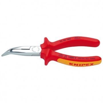 Knipex Kleště půlkulaté zahnuté s břity 160 mm 1000 V