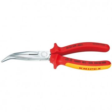 Knipex Kleště půlkulaté s břity 200 mm zobákovité 1000 V