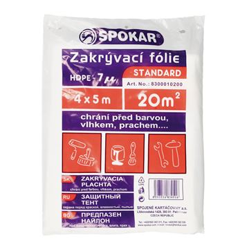 Zakrývací fólie 4x5m HDPE-7MY