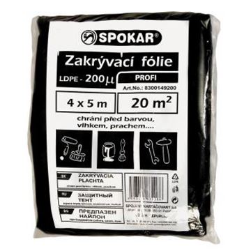 Zakrývací fólie 4x5m LDPE - 200MY