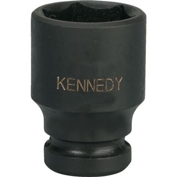 Hlavice průmyslová rázová 1/4" 12mm CrMo DIN 3129 6-hranná Kennedy