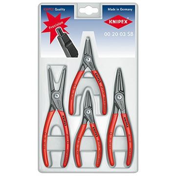 Sada kleští pro poj.kroužky, Knipex