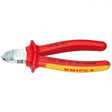 Štípací kleště Knipex boční odizolovací 160 mm