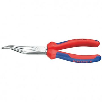 Kleště pro mechaniky zahnuté 200 mm Knipex