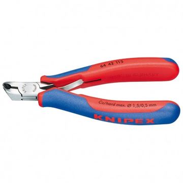 Knipex Kleště pro elektroniku čelní štípací 115 mm