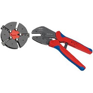 Lisovací kleště s výměnným zásobníkem Knipex 0,5-6mm2