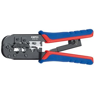 Lisovací kleště Knipex pro konektroy Western 190 mm