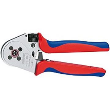 Kleště lisovací čtyřtrnové Knipex pro soustružené kontakty 230 mm