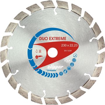 Diamantový kotouč na beton DYNAMIC-DUO EXTREME 115x22 NORTON Clipper