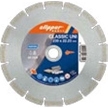 Diamantový kotouč na stavební materiál CLASSIC UNI 26100 230x22 NORTON Clipper