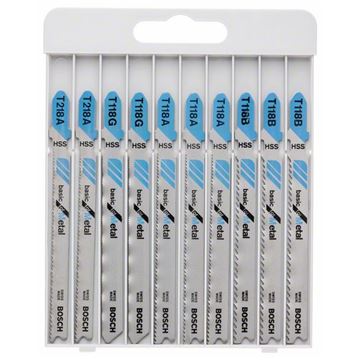 X-Pro Line JSB Set Basic for Metal sada 10ks BOSCH