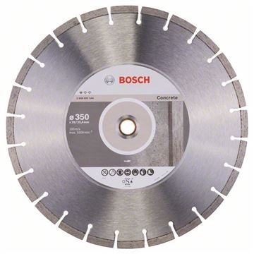 Diamantový dělicí kotouč Standard for Concrete - 350 x 20,00+25,40 x 2,8 x 10 mm BOSCH