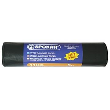 Pytle na hrubý odpad 110L - 5 ks, LDPE, extra silné