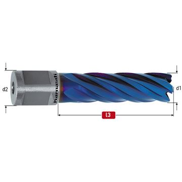 Jádrový vrták průměr 12 mm Karnasch (blue-Line pro 55)