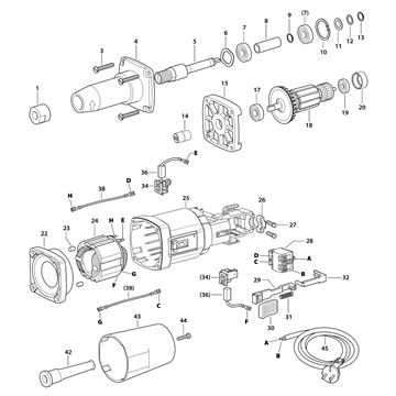 Přímá bruska EBD 30-8 Narex 763326