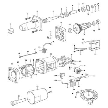 Přímá bruska EBD 30-8 E Narex 763324