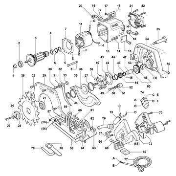 Kotoučová pila EPK 16 C Narex 621815