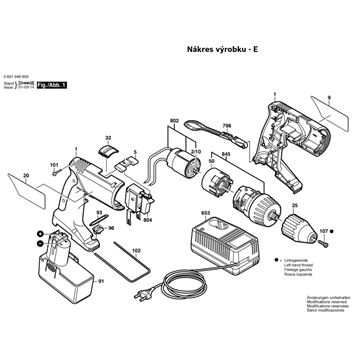 Aku vrtací šroubovák GSR 14,4 VPE-2 Bosch 06019464BE