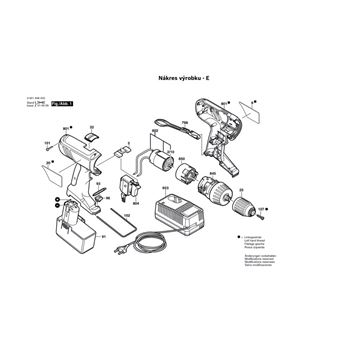 Aku šroubovák GSR 14,4 VE-2 Bosch 06019484YY