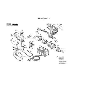 Aku šroubovák GSR 14,4 VE-2 Bosch 06019484ZZ