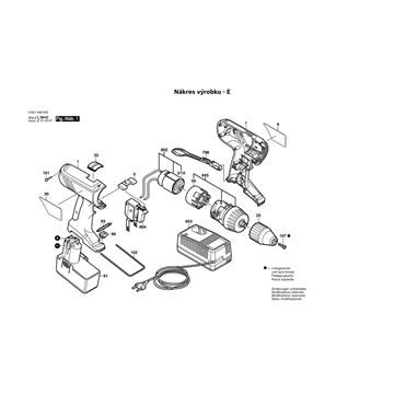 Aku šroubovák GSR 9,6 VE-2 Bosch 06019486BE