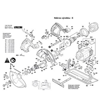 Okružní pila GKS 235 Turbo Bosch 3601EA2001
