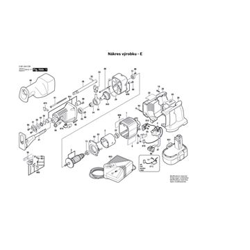 Aku Pila ocaska GSA 18 VE Bosch 3601F45F00