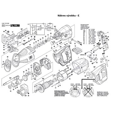 Pila ocaska GSA 1300 PCE Bosch 3601F4E200