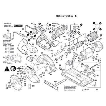Okružní pila GKS 55 CE Bosch 3601F64801
