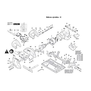 Okružní pila GKS 65 G Bosch 3601F68901