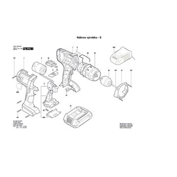 Aku příklepový šroubovák GSB 14,4 VE-2-LI Bosch 3601H62400