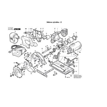Aku okružní pila GKS 24 V Bosch 3601H73D00