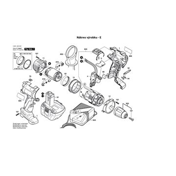 Aku příklepový šroubovák GSB 12 VE-2 Bosch 3601J94501