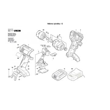 Aku Rázový utahovák GDR 18-LI Bosch 3601JA9100