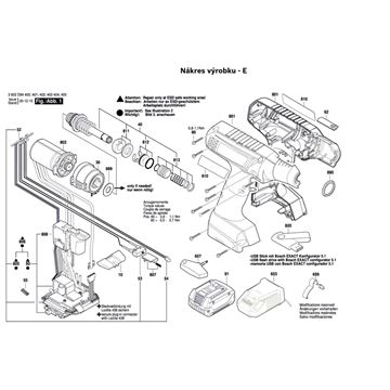 Aku šroubovák EXACT 6-1500 Bosch 3602D94402