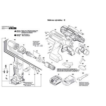 Aku šroubovák EXACT ION 6-1500 WK Bosch 3602D94406
