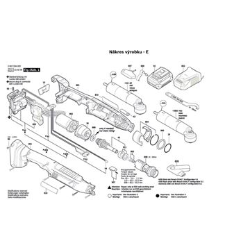 Aku šroubovák ANGLE EX ION 50-210 Bosch 3602D94605