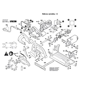 Okružní pila PKS 54 Bosch 3603C30001