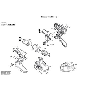 Aku Šroubovák PSR 18 Bosch 3603J55300