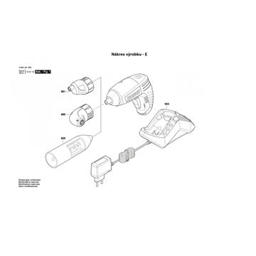 Aku šroubovák IXO 4 Bosch 3603J81002