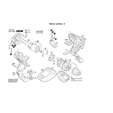 Aku příklepový šroubovák PSB 14,4 LI-2 Bosch 3603J82400
