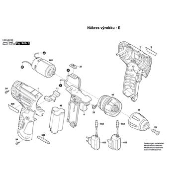 Aku vrtací šroubovák PSR 1080 LI Bosch 3603J85000