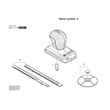 ŘEZAČ OBKLÁDAČEK PTC 1 Bosch 3603M04200