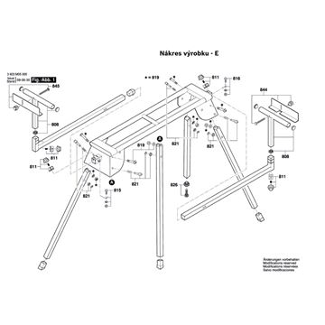 Montážní nářadí PTA 2400 Bosch 3603M05000